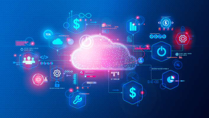 Cloud Financial Management - FinOps - Conceptual Illustration